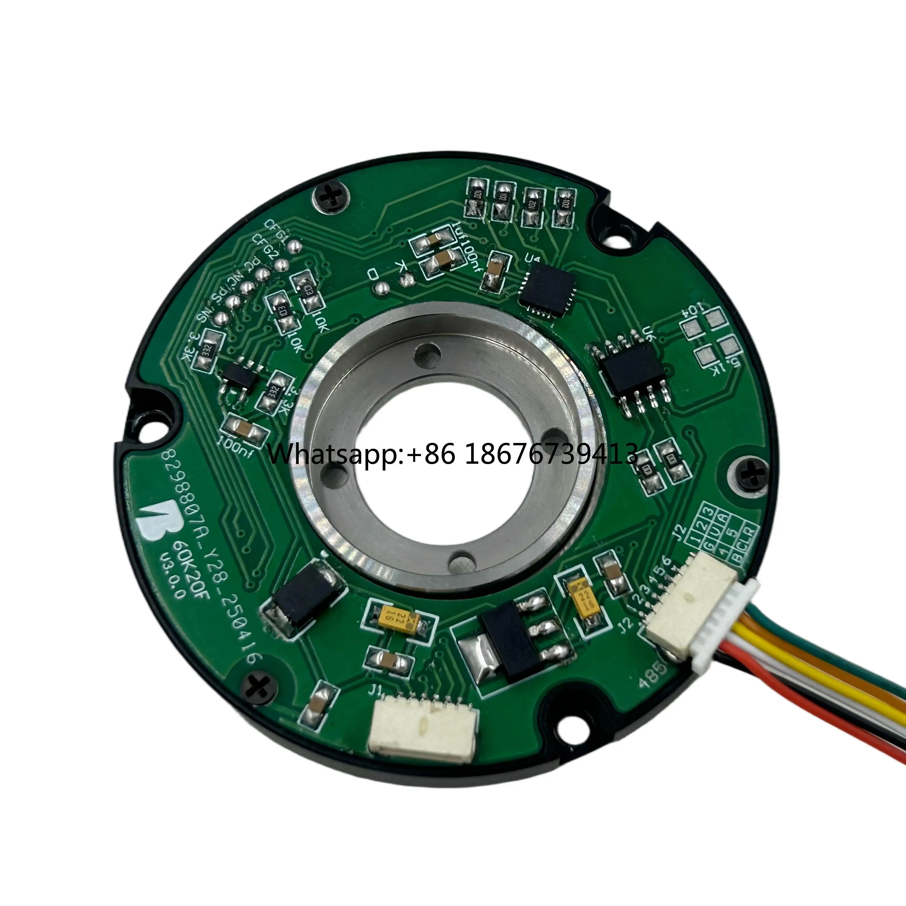 SAR58K24 Multi-size Optional Ultra Thin Split Absolute Hollow Shaft Single Turn Encoder 10-22bit Optical Rotary Encoder