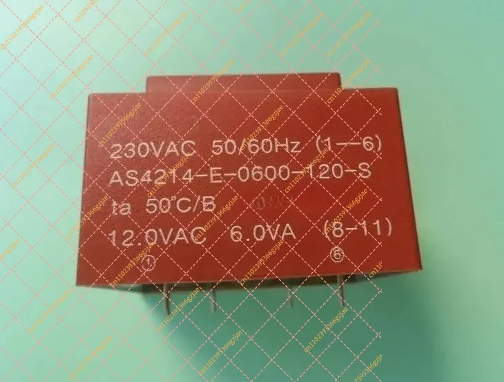 230V to 12V 6VA Transformer for Electronic Device, AC Adapter Power Supply Replacement Part
