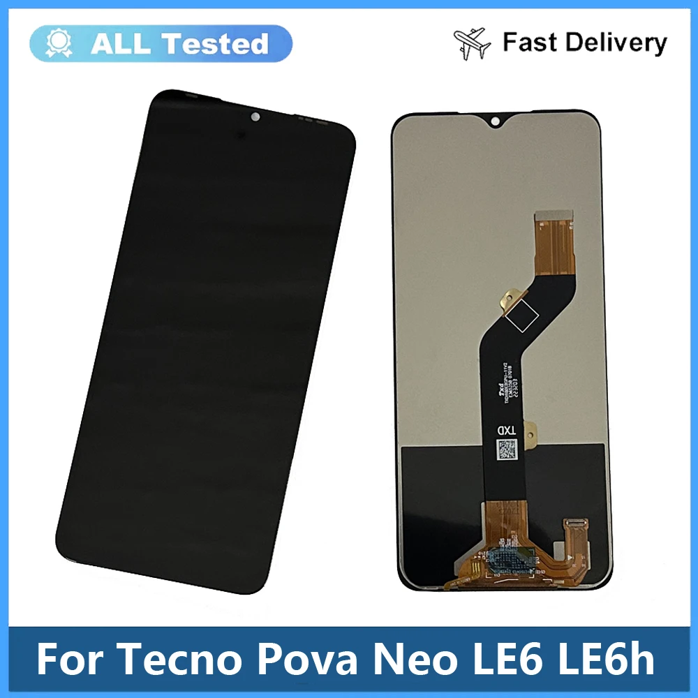 

6.82" For Tecno Pova Neo LCD Display For Tecno Pova Neo LE6 LE6h LCD Touch Screen Panel Replacement Parts