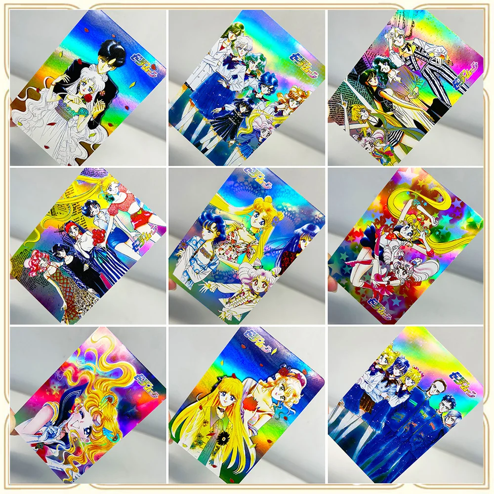 9 unid/set Anime diosa historia DIY ACG Tokisaki Kurumi juego de escritorio avanzado tarjeta de colección brillante regalo de cumpleaños de Navidad