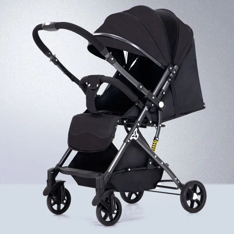 

Детская коляска, легкая подвеска, складная, может сидеть или лежать, коллекция в один клик, детская коляска, портативная ручная тележка