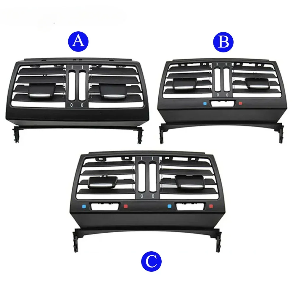 Interior Rear Air Conditioning Cover AC Vent Grille Outlet Cover Panel For BMW X5 X6 E70 E71 2007 2008 2009 2010 2011 2012 2013