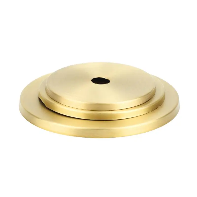 Brass Folded Round Cap Easy to Install Glass Ceramic Mouth Cap Hollow Tube Sealing Round Sheet for DIY Pipe Repair