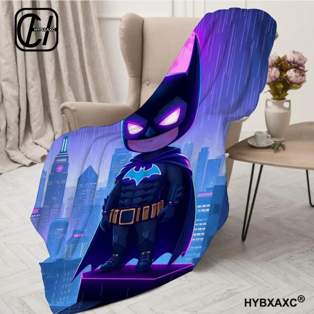 

Одеяло Avenging Demon Bat Alliance, эстетическое портативное одеяло для дома, путешествий, кемпинга, дивана, пикника, толстое теплое фланелевое одеяло