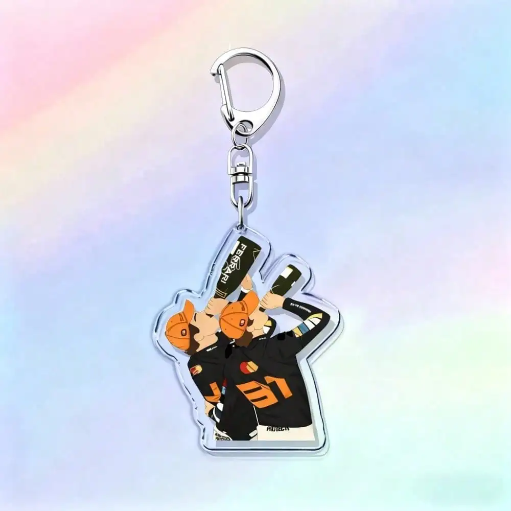 Fast Furious Racing Motorsport Schlüsselanhänger Schlüsselanhänger Zubehör Taschenanhänger Lando Fahrer Schlüsselanhänger Damen Schlüsselanhänger Schmuck Fan Geschenk – Detail 5