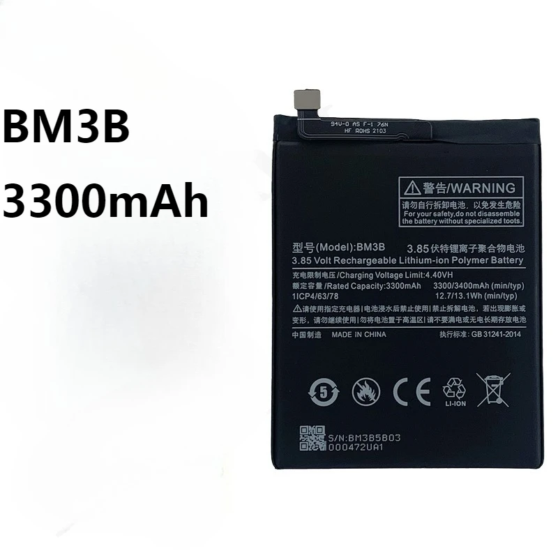 بطارية جديدة عالية الجودة قابلة للاستبدال BM3B BM3E BM3F BM3L BM3M لبطارية الهاتف المحمول Xiaomi Mix 2s 8 9 9 SE