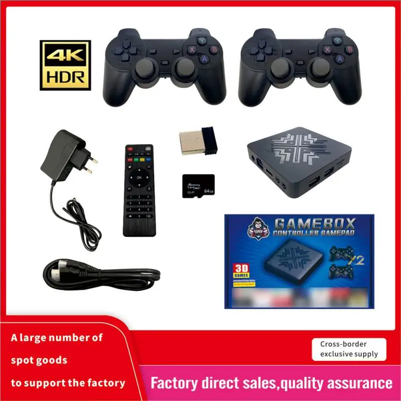 Tv Game Machine Nostalgia Arcade Fighter Tv Game Console 2.4g Wireless Consumer Electronics Wireless Controller Multiplayer Game