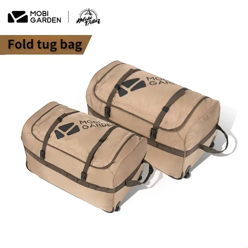 

Mobi Garden Exquisite Camping Storage Outdoor Hiking Travel Luggage Portable Large Space Folding Tug Bag Camping Equipment