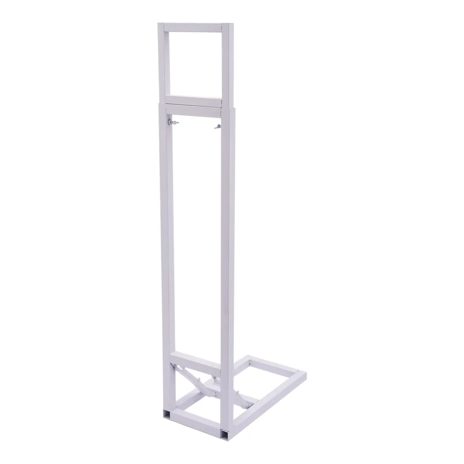 

Dynami White Square Wedding Backdrop Stand, Metal Arch Backdrop Stand W/Foldable Base,可调节 Height (1-2m H),安装-免费