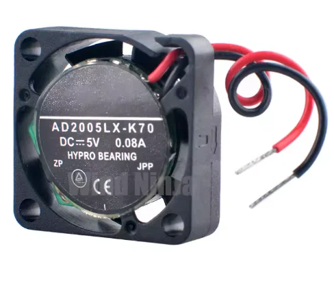 For projectors routers Raspberry Pi cameras AD2005LX-K70 2cm 20mm fan 20x20x6mm DC5V 0.08A 2pin Micro cooling fan
