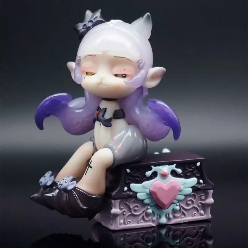 Cute Spice Princess Blind Box Magic Town Series Figure Toys Decoration Cartoon Dolls Pvc Collect Model Guess Bag Children Gift