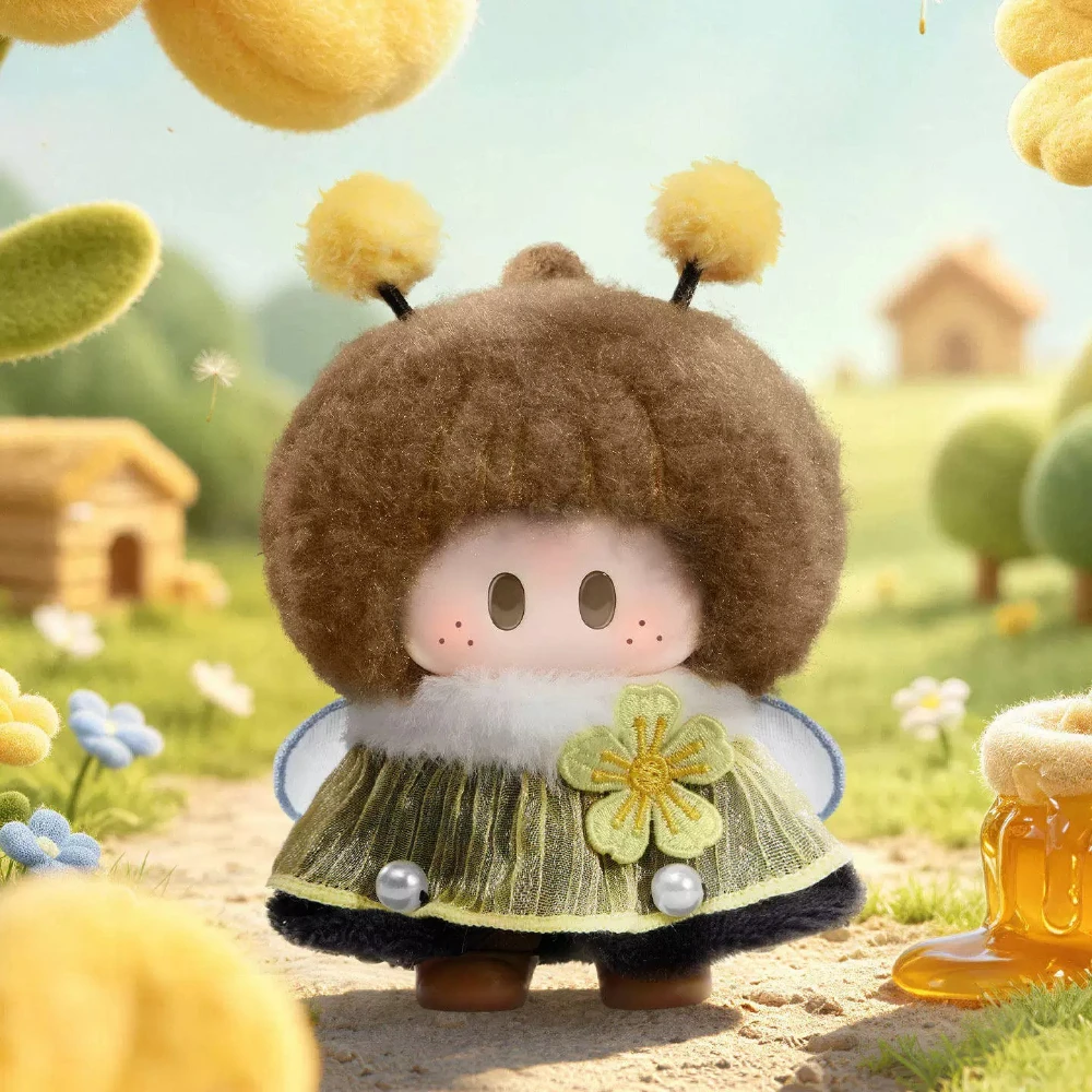 YOYO Meadow Pompom Anime Doll Pendant Kawaii Surprise Bag Keychain