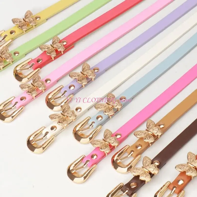 

N5KF PU Leather Waist Belt Adjustable Length Waistband Sash for Dresses Daily Wear
