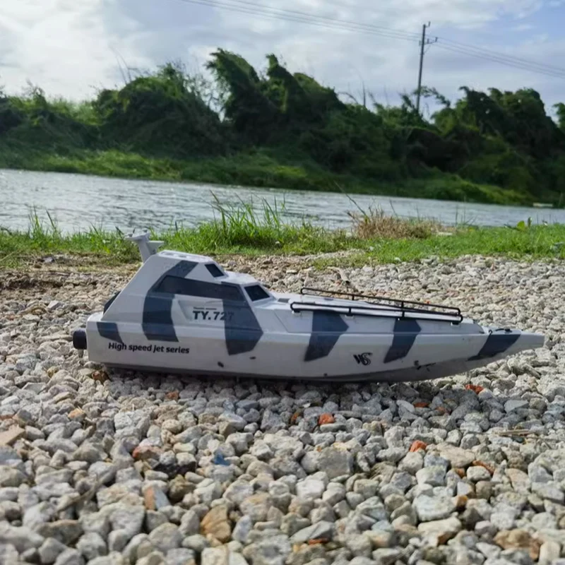 Barco grande de control remoto para niños, lancha rápida de alta velocidad, modelo de barco submarino de alta potencia de 2,4g, juguetes para niños