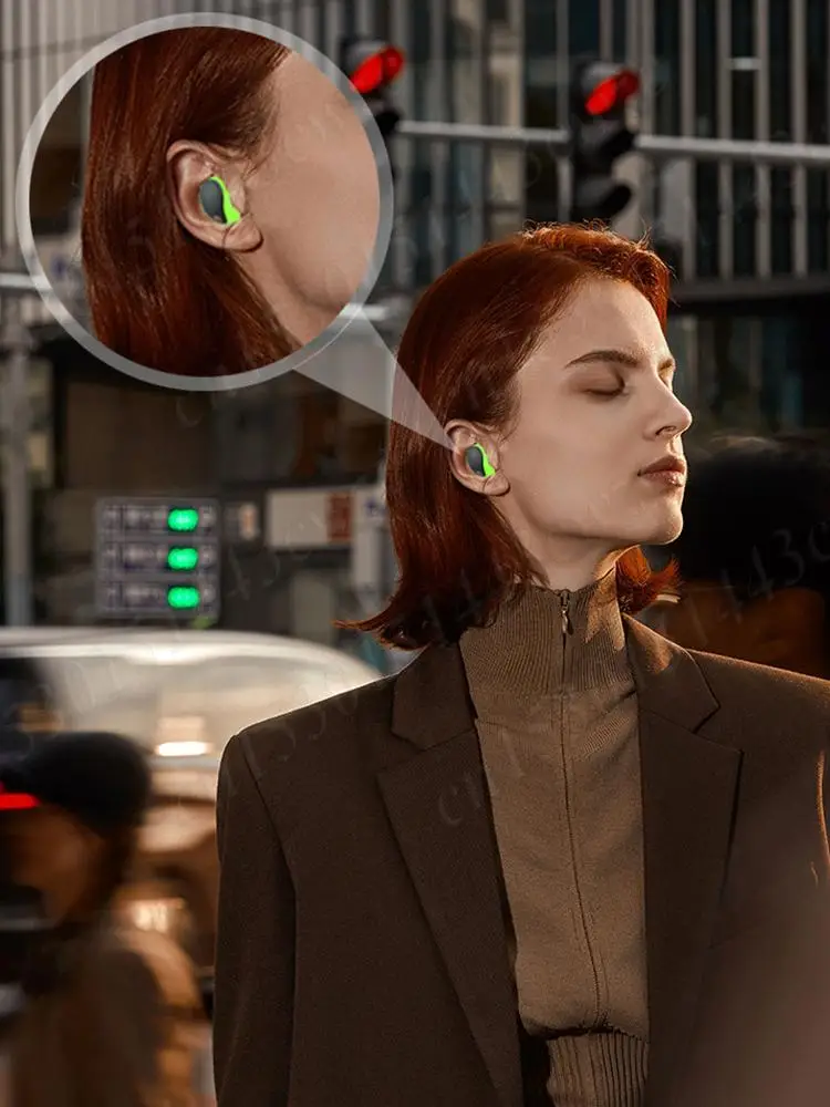 5 Pairs Silicone Ea… - image