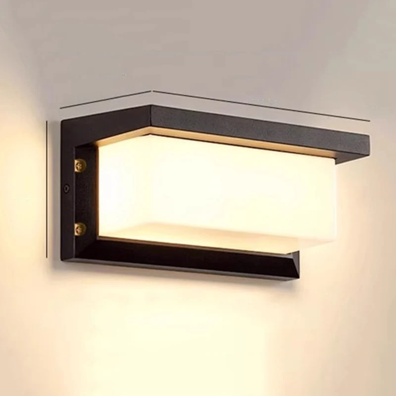 

Terrace Decoration Outdoor Light Garden Display Luxury Modern Wall Waterproof Lighting Trendy Garten Leuchten Outdoor Decoration