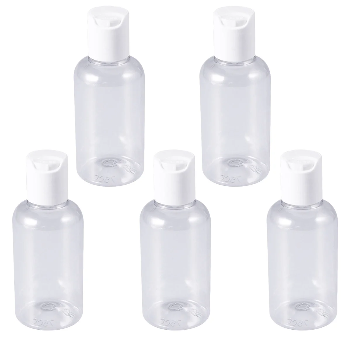 

15 Pcs Leakproof Travel Shampoo Bottles Hair Refillable Lotion Press Cap Flip Empty for