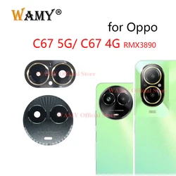 WAMY Rear Back Camera Glass Lens Replacement for OPPO Realme C67 4G RMX3890 /C67 5G