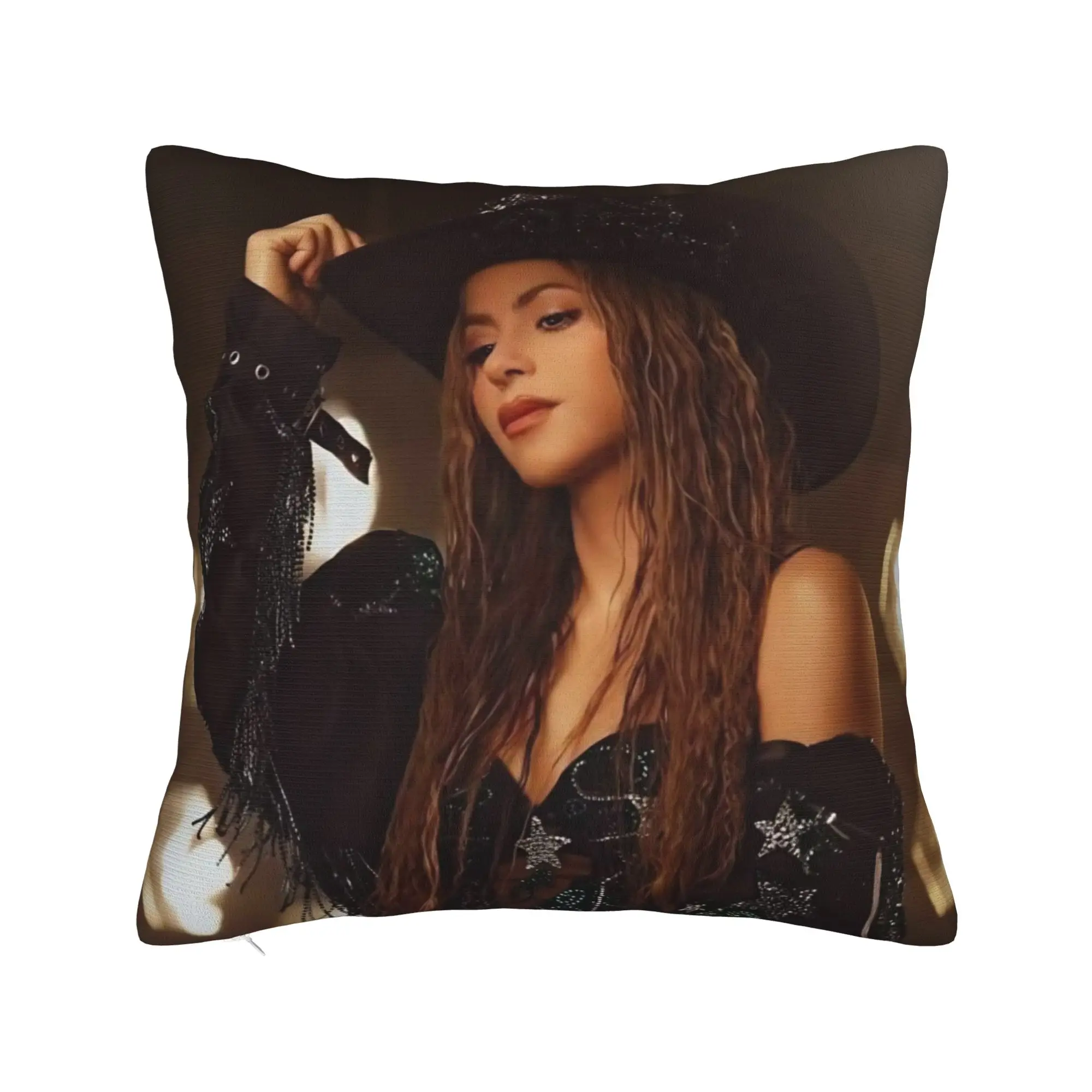 Shakira Singer Pillow Cover Accessories Printed Cushion Cover Decor  Throw Pillow Case Cover Home Multi Size