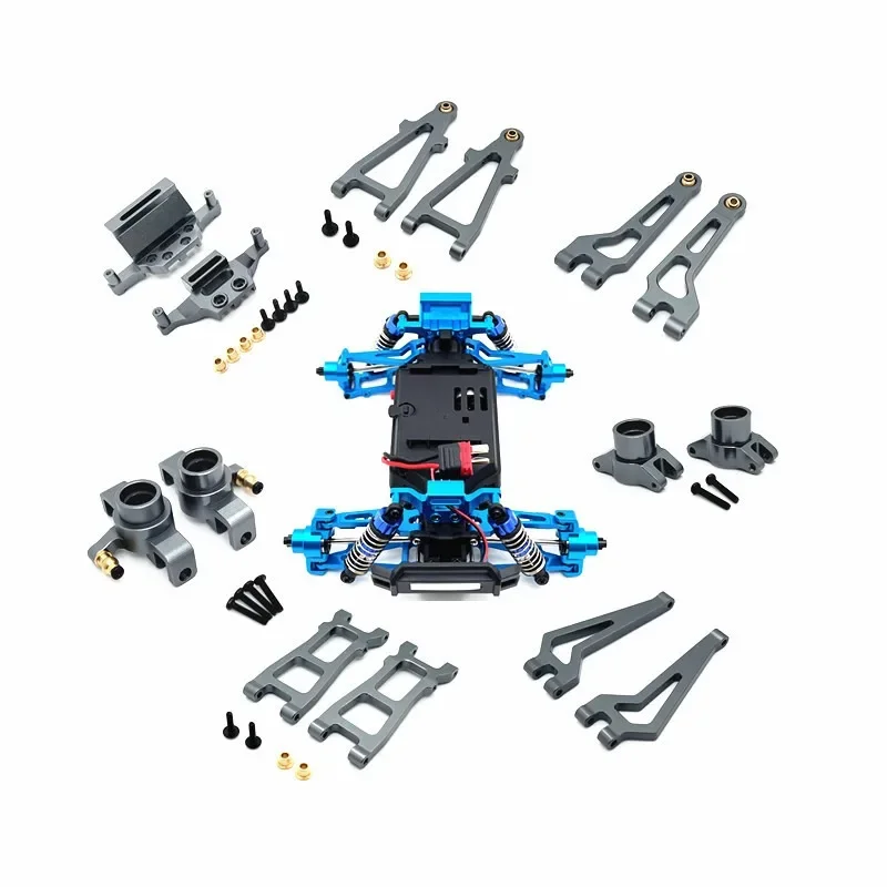 Kit de modificación y actualización de Metal para piezas de coche MJX 1/20 20208 C8811 RC