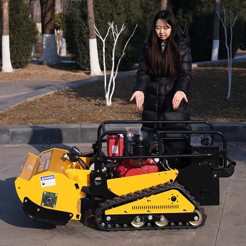 

Customized factory direct sales multifunctional remote control robot for sloping lawn, remote control lawn mower for farmers