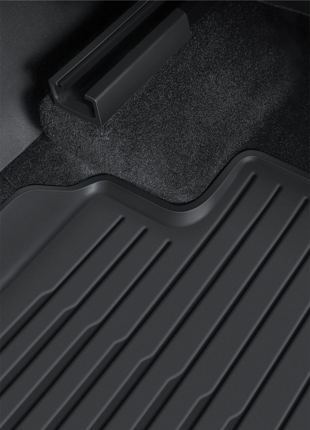 YZ For Tesla Floor Mat Model Y 2021-2026 Model 3 Highland Car Trunk Mat Luggage Mat TPE Waterproof Anti-Slip Set Floor Liner Mat