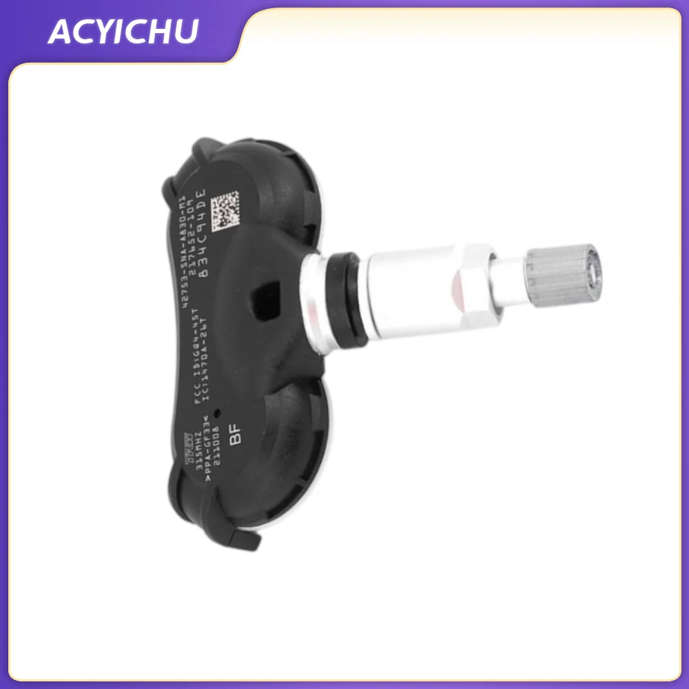 4PCS Car For Honda CRZ Insight Odyssey Element Civic TPMS Tire Pressure Sensor 42753-SNA-A830 42753SNAA830 42753SNAA830M1