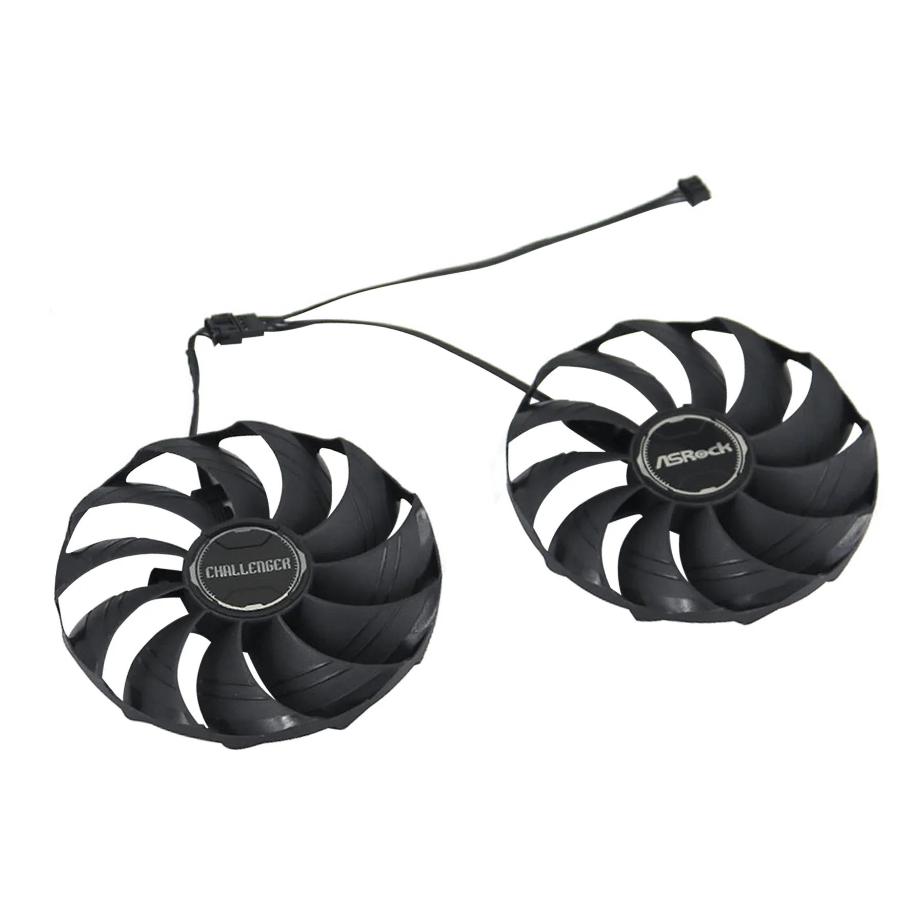 استبدال مروحة بطاقة الفيديو لـ Asrock RX 7600XT 7700XT 7800XT 7900GRX CHALLENGER 95 مللي متر CF1010H12S مروحة تبريد بطاقة الرسومات