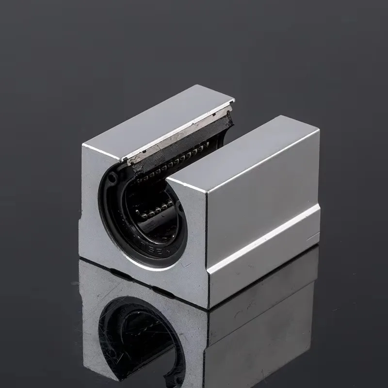 SBR-C16 دليل خطي للسكك الحديدية ودعم تحمل سلس عالي الدقة وسرعة عالية وعمر طويل