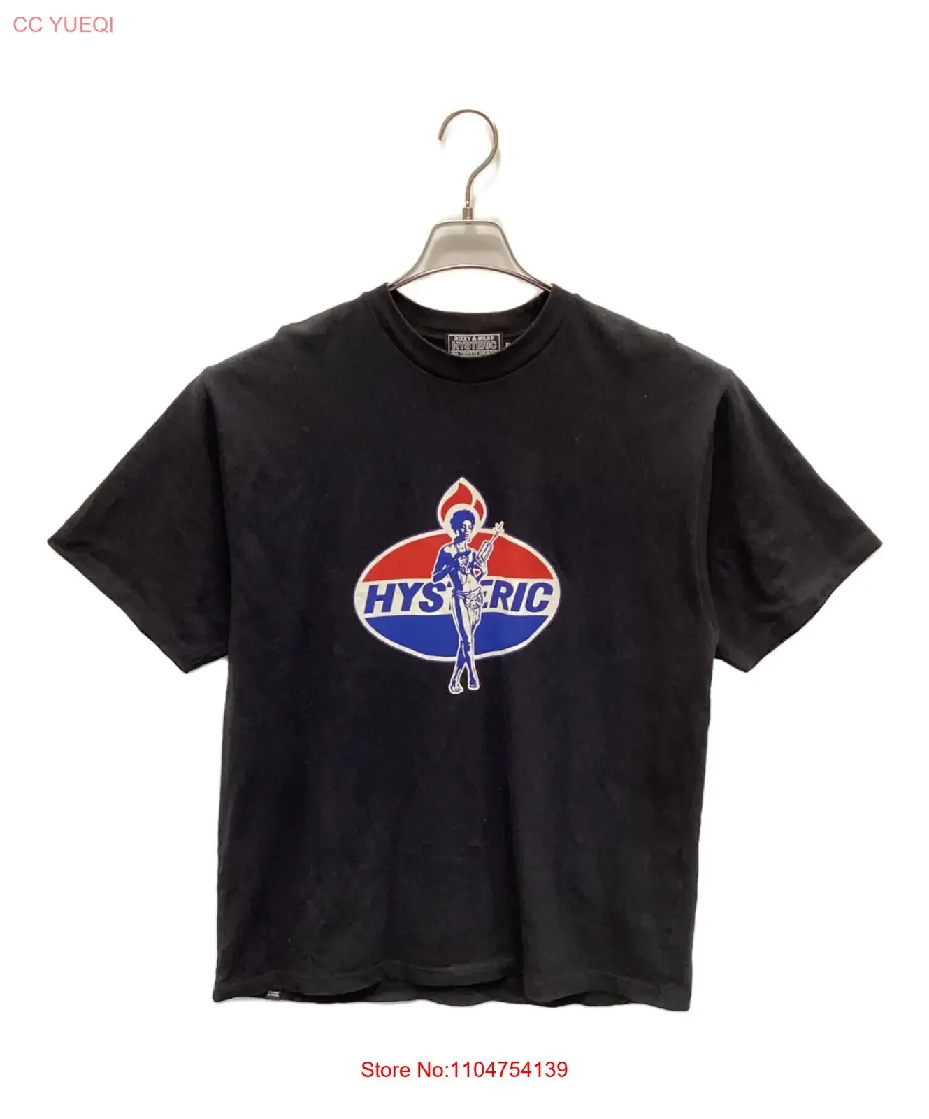 ヒステリックグラマー Tシャツ サイズ XL 黒人男性 02241CT57