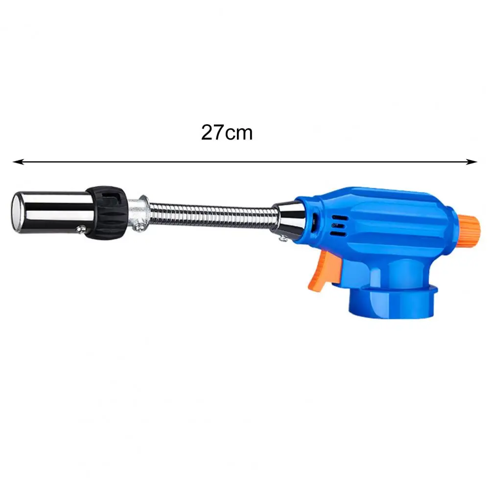 Metal Gas Torch Adjustable 360 Rotation Stability Temperature Cassette Hose Spray Gas Torch