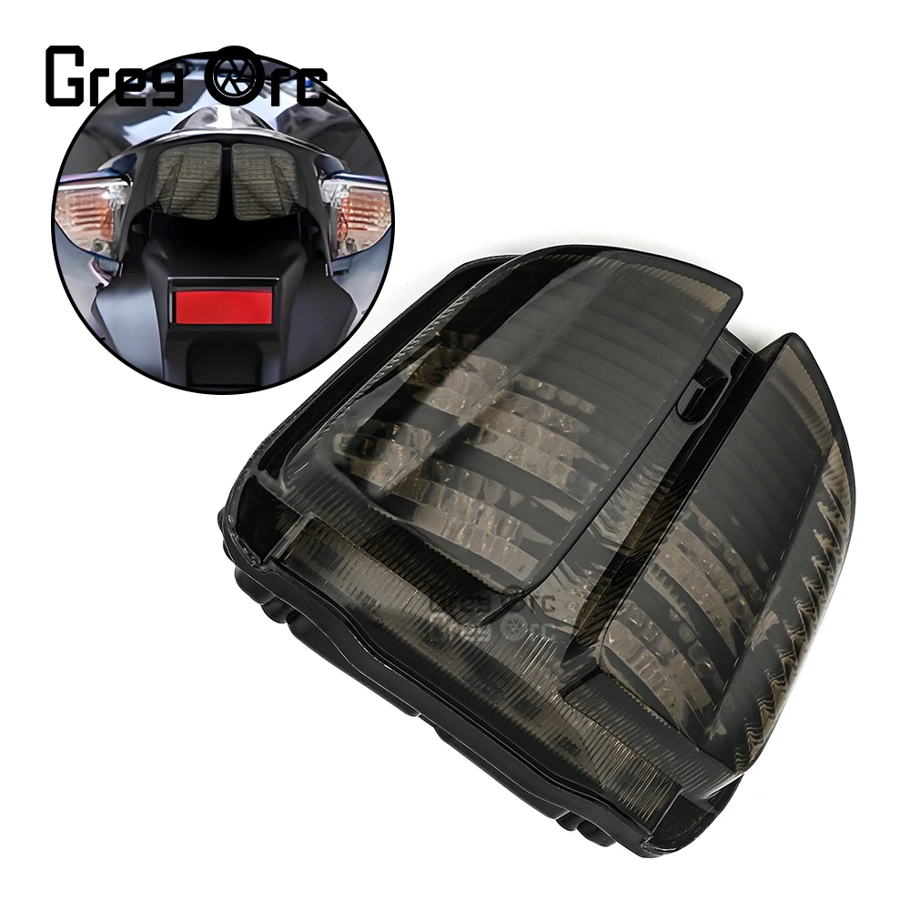 الخلفية الذيل ضوء الفرامل بدوره إشارات ضوء متكامل مصباح دراجة نارية لسوزوكي GSXR600 GSXR750 GSXR 600 750 2006 2007 K6