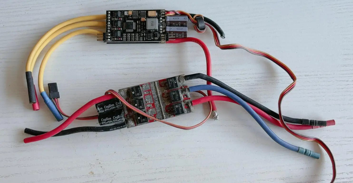 

Распродажа, 2 шт., 80% новый электрический регулятор скорости 80A 2-6S ESC для радиоуправляемого самолета с неподвижным крылом