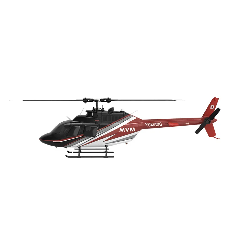 In Stock Yuxiang F08 Optical Flow Version Bell High Simulation Remote Control Helicopter Model For Outdoor Flight Hobbyists
