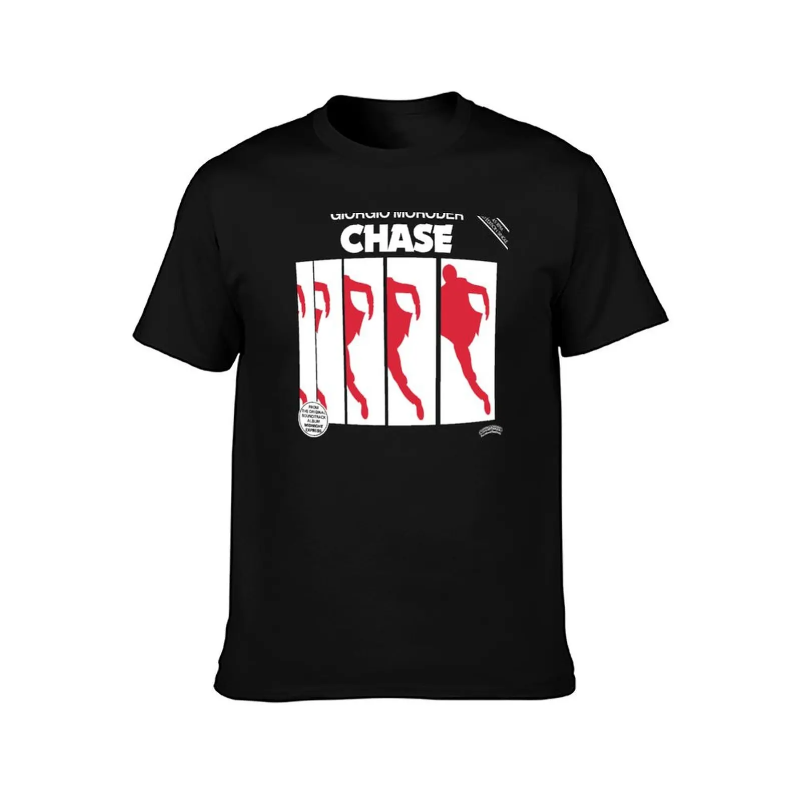 GIORGIO MORODER - CHASE (RETRO RECORD SLEEVE) T-Shirt UV Protection Outdoor Tee Shirt T-Shirt
