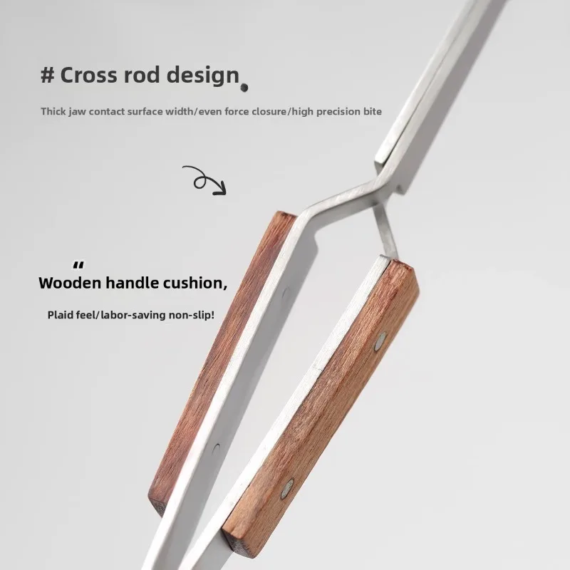 Nagel Gestaltung Pinzette Kurve Kneifen Werkzeug Gel Schnelle Gebäude Verlängerung Holzgriff Tipps Clips Nail art Design Maniküre Werkzeuge