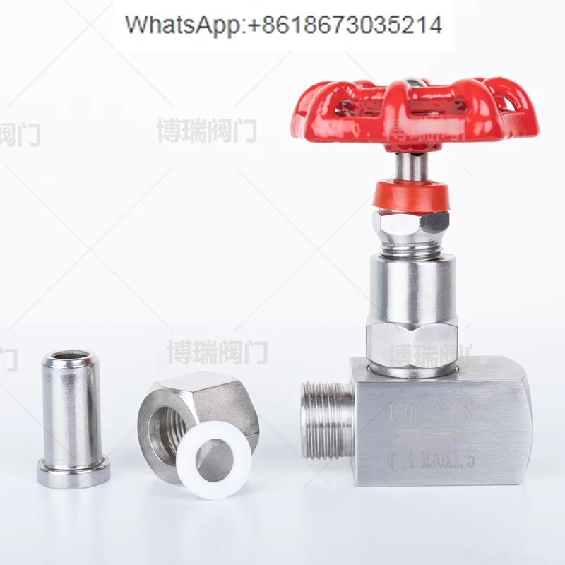 Inner and outer wire needle valve, welding type can be connected to the pressure gauge manually, instrument valve M20 * 1.5-14