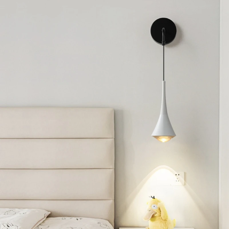 

Nordic bedroom bedside wall lamp, living room aisle background wall, high-end decorative wall lamp, touchable light luxury wall