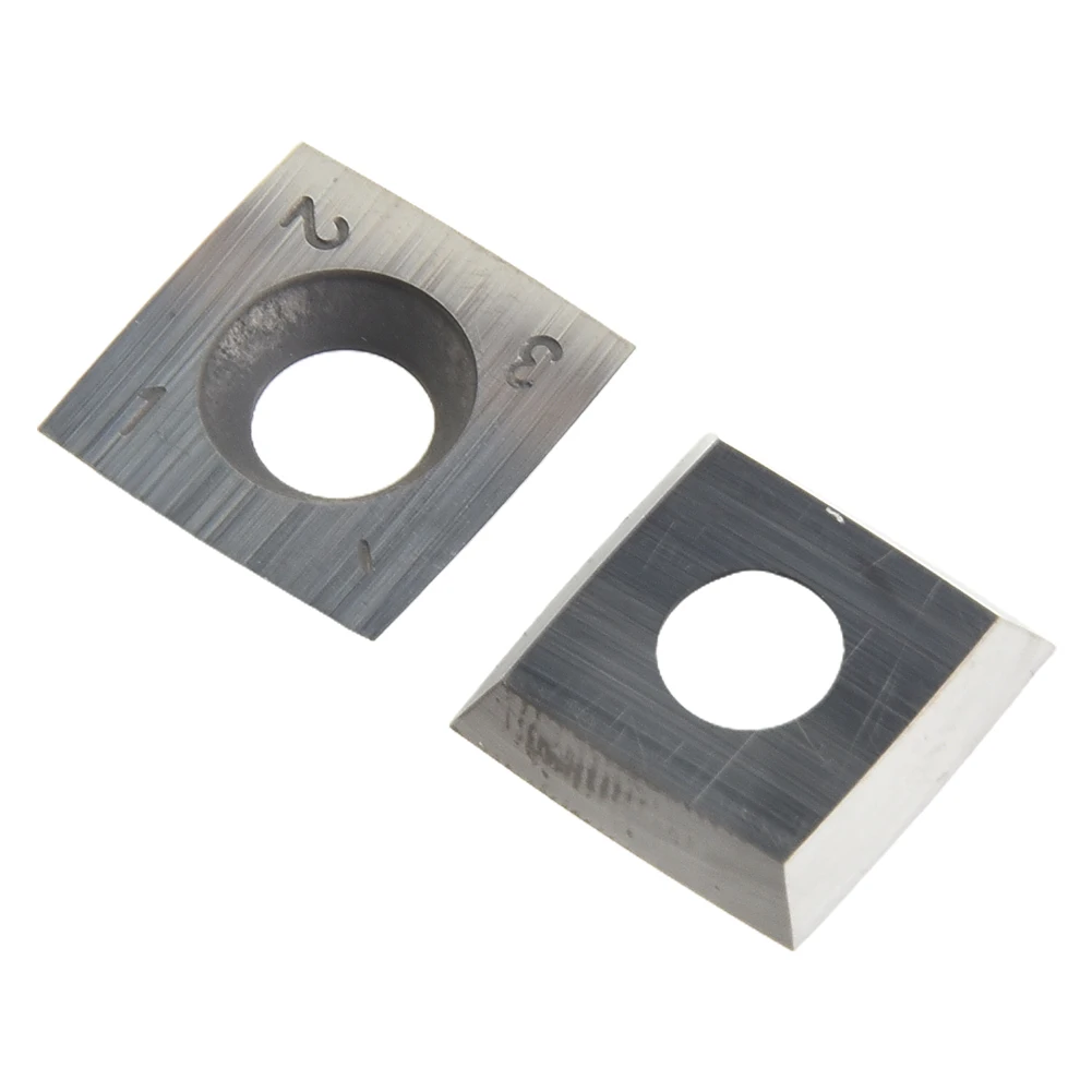 R150 Radius Square Carbide Inserts 15x15x2.5mm 4-Edge Replacement for Wood Planer Cutter Heads and for lathe Tools
