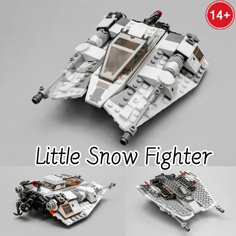 

2025 NEW 309PCS Space War Snowspeederby Scruffybrickherder Building Blocks Toy MOC Air Combat Aircraft Ship Brick Birthday Gift