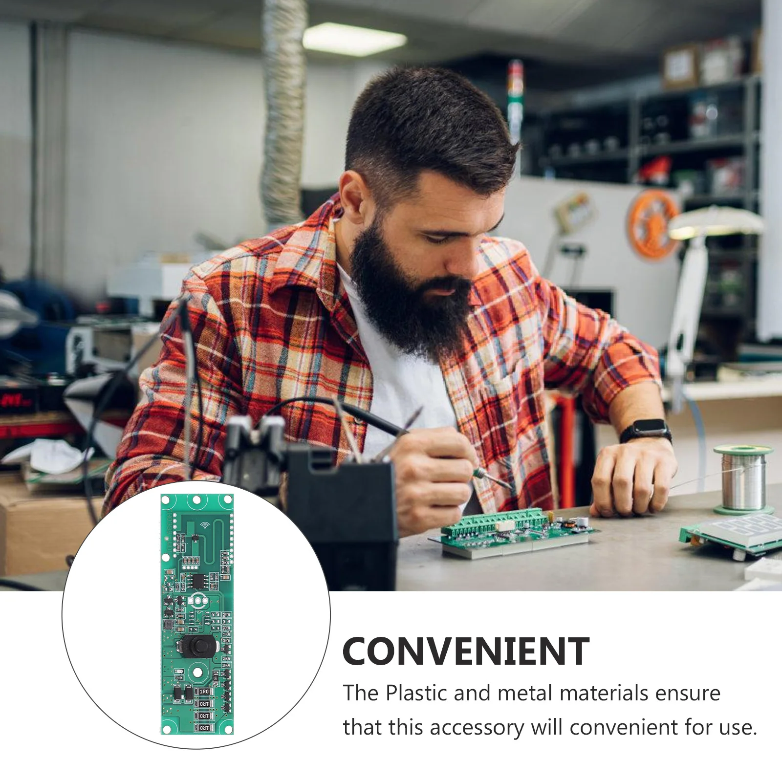 

3.2V 3.7V Induction Solar Lamp Circuit Board Control Panel Sensor Signal Penetrates Plastic Glass Wall Easy Operation Durable