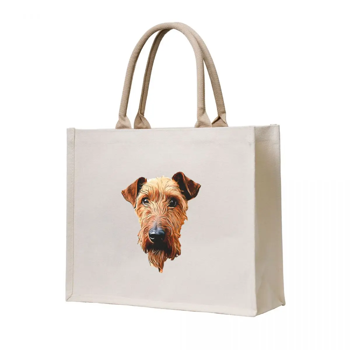 

Irish Terrier Tote Bag custom tote bag bags luxury women Shopper handbag