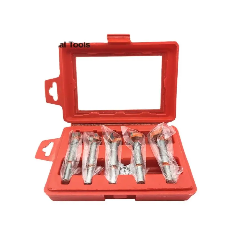 5PCS Forstner Set di punte per trapano per legno Set di punte autocentranti