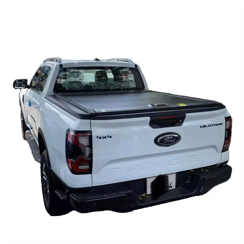 Hete Verkopende Elektrische Intrekbare Tonneau Hoes Voor Jac T9 Chevy Silverado Aluminium Rolluik Deksel Pick-Up Bedhoes