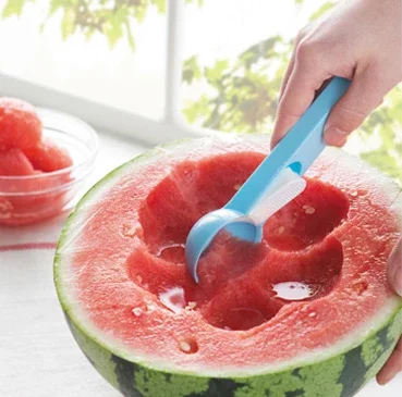 Green Environmental Protection Ice Cream Spoon Dig Ice Cream Ball Watermelon Meat Digging Fruit Digging Spherical Shape Tools