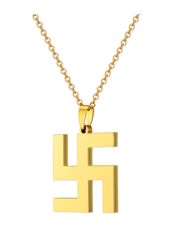 

Titanium Steel Faion Nelace Men's Women's Couple Luy Charm Charming Versatile Clavicle Chain Pendant Fre out