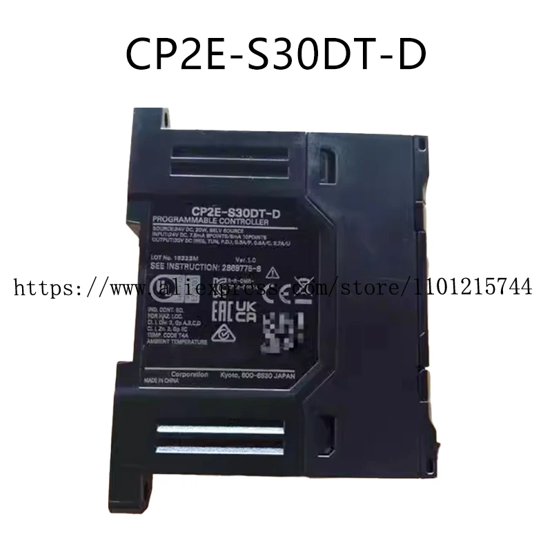 New Original PLC Controller  CP2E-S30DR-A CP2E-S30DT-D CP2E-S40DR-A  Moudle  One Year Warranty