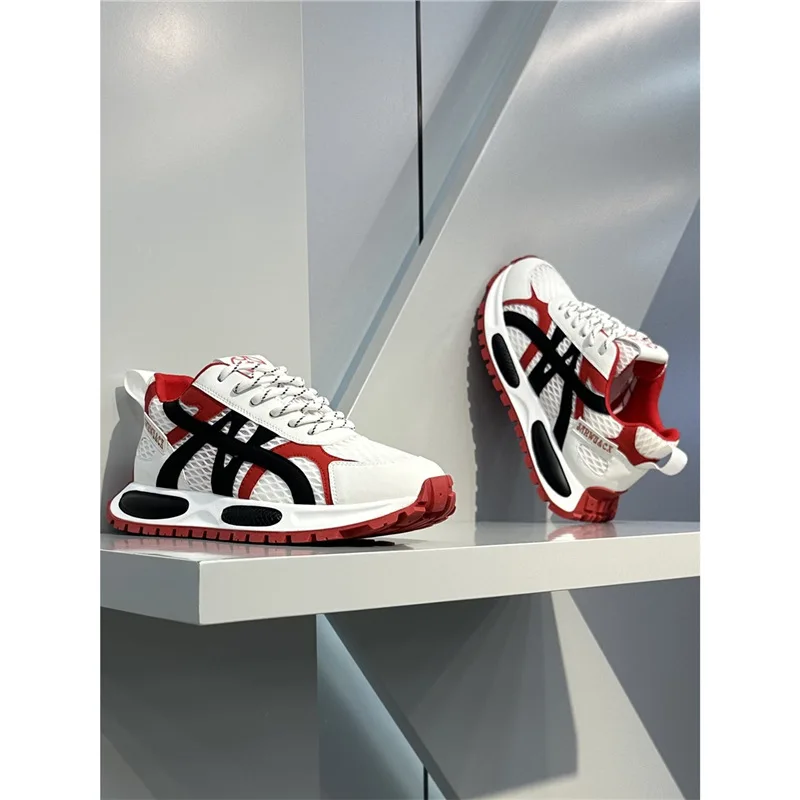 

Light luxury high-end dad shoes summer breathable mesh comfortable soft-soled sports and leisure shoes