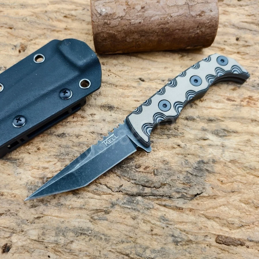 

Тактический прямой нож 007 — лезвие 7Cr13Mov, ручка G10, портативный нож для выживания высокой твердости и самообороны, мужские подарки