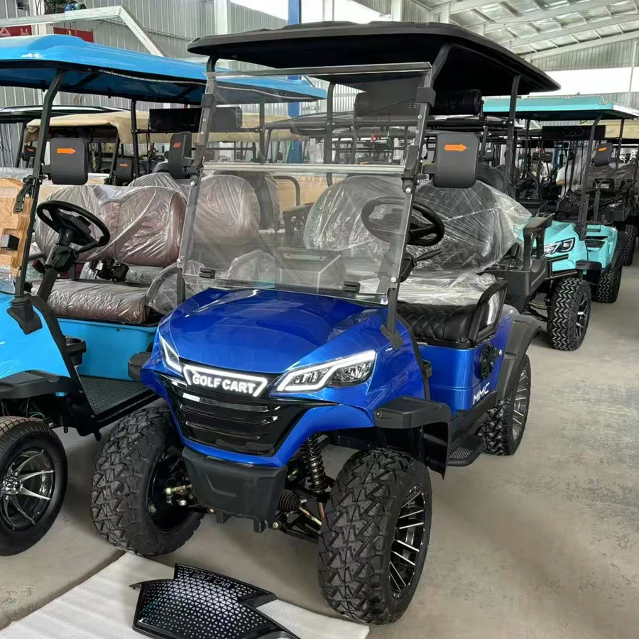 MMC Customization 48/60/72v 4 Wheel Electric Club Car 4x4 Golf Buggy 4WD Electric Golf Carts